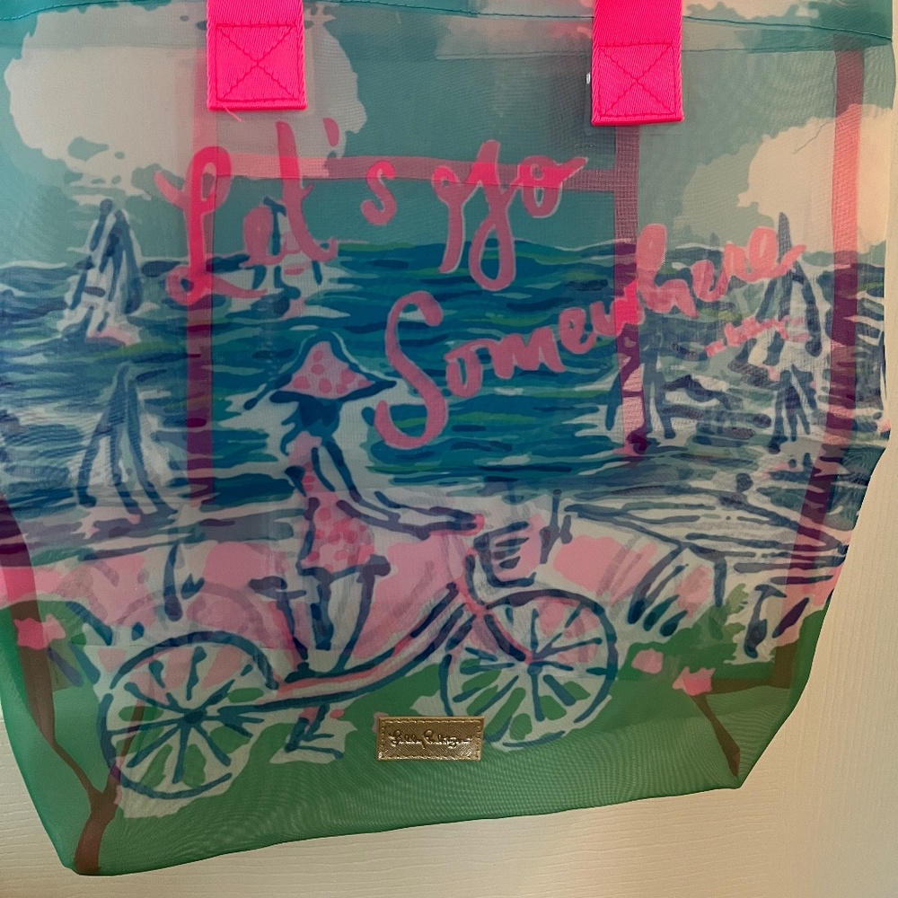 New Lilly Pulitzer Beach tote